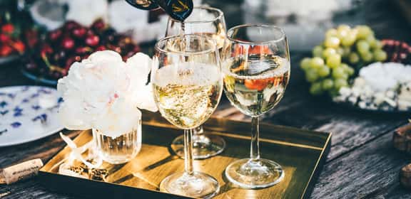Wein und Käse in perfekter Harmonie