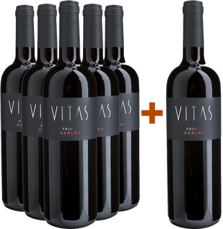 5+1 Paket Merlot Friuli DOC
