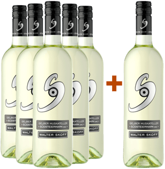 5+1 Paket Gelber Muskateller Südsteiermark DAC