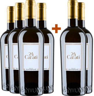 4+2 Paket Tenuta Antonini Alessio 24 Carati Bianco