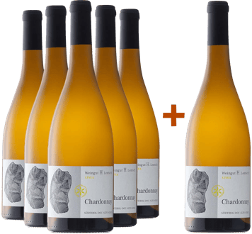 5+1 Paket Südtiroler Chardonnay Alto Adige DOC