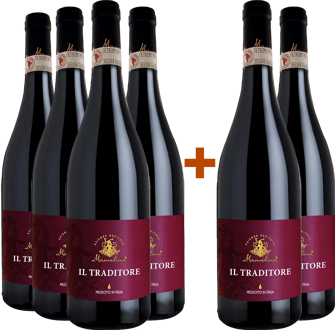 4+2 Paket Il Traditore Sangue Di Giuda Oltrepó Pavese DOC