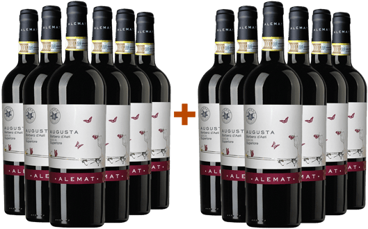 6+6 Paket Augusta Barbera d'Asti Superiore DOCG
