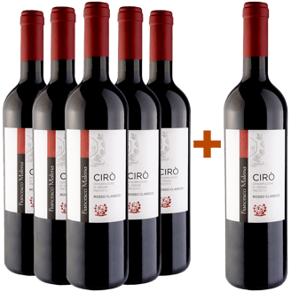 5+1 Paket Malena Rosso Ciró Classico DOC