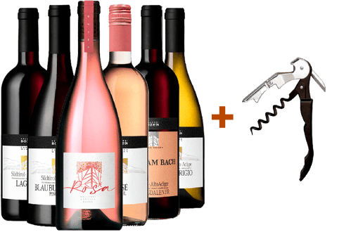 Kellerei Bozen Kennenlern-Paket + Korkenzieher