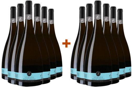 6+6 Paket Strato Pinot Grigio Friuli DOC