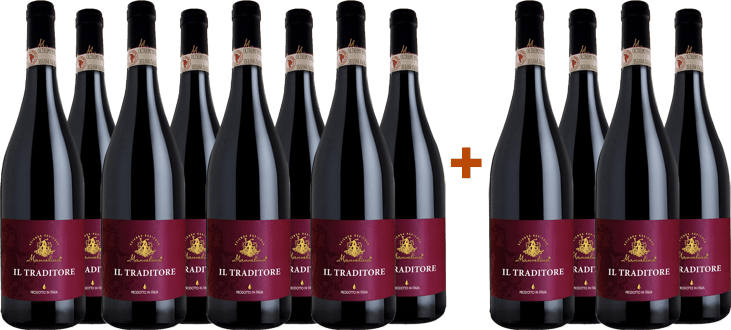8+4 Paket Il Traditore Sangue Di Giuda Oltrepó Pavese DOC