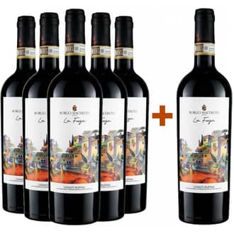5+1 Paket La Fuga Chianti Rufina DOCG BIO