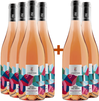4+2 Paket Rosa dei Venti Nerello Mascalese Terre Siciliane IGP BIO