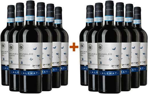 6+6 Paket Brunaldo Monferrato Rosso DOC