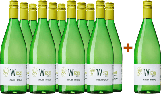 11+1 Paket Müller-Thurgau feinherb 1,0L