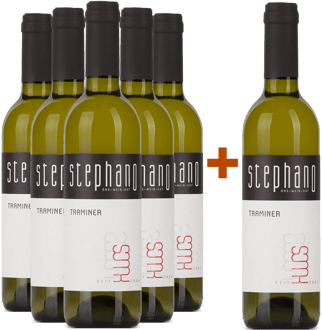 5+1 Paket Traminer halbtrocken 