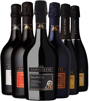 Sanfeletto Prosecco Conegliano Valdobbiadene DOCG Kennenlern-Paket