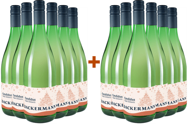 6+6 Paket Candidus Glühwein Weiß 1,0 L