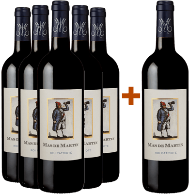 5+1 Paket Cuvée Roi patriote Saint Guilhem IGP