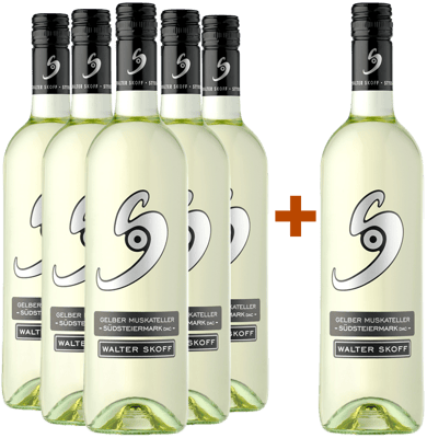 5+1 Paket Gelber Muskateller Südsteiermark DAC