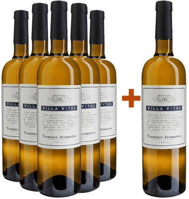 5+1 Paket Traminer Aromatico Friuli DOC 5+1 Paket Traminer Aromatico Friuli DOC