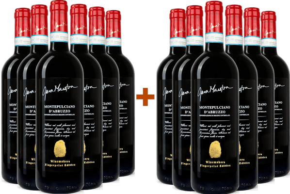 6+6 Paket Opera Maestra Montepulciano d'Abruzzo DOC