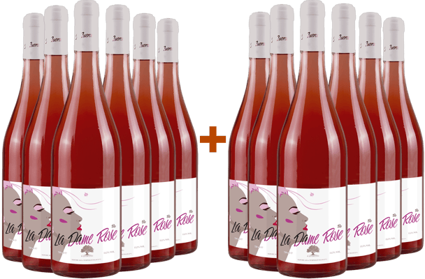 6+6 Paket La Dame Rose BIO