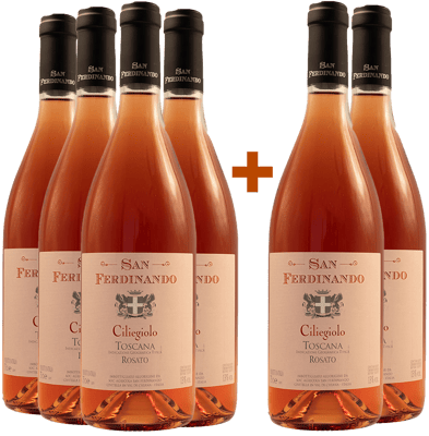 4+2 Paket San Ferdinando Rosè Ciliegiolo Toscana IGP