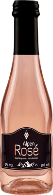 N°0 Alpen Rosé - Piccolo Sekt Blaufränkisch Alkoholfrei 0,2 L