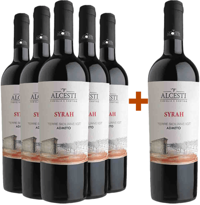 5+1 Admeto Syrah Terre Siciliane IGP