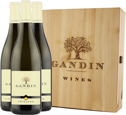 Gandin mit Holzkiste Paket Gandin mit Holzkiste Paket