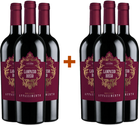 3+3 Paket Lampasso Rosso Montepulciano 