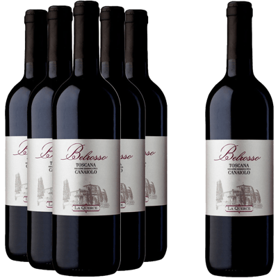 5+1 Paket Belrosso Canaiolo Toscana IGP BIO