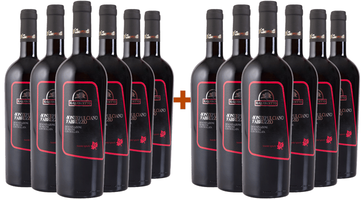 6+6 Paket Montepuciano D'Abruzzo DOC