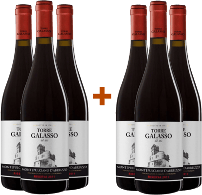 3+3 Paket Montepulciano d'Abruzzo Riserva DOC
