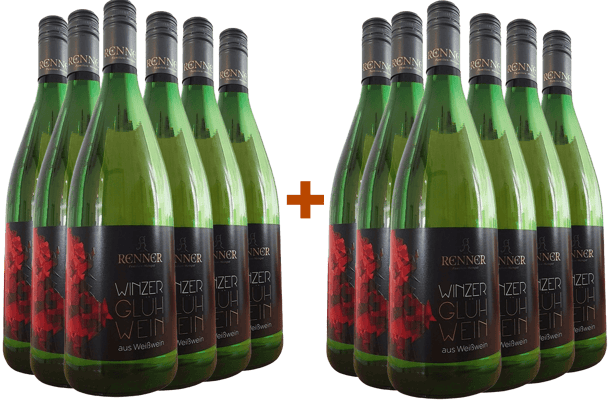 6+6 Winzer-Glühwein Paket