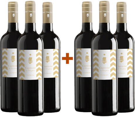 3+3 Paket Capri Moonlight Capriccio di Falanghina Campania IGP 3+3 Paket Capri Moonlight Capriccio di Falanghina Campania IGP