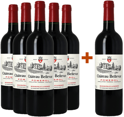 5+1 Paket Château Bellevue Pomerol
