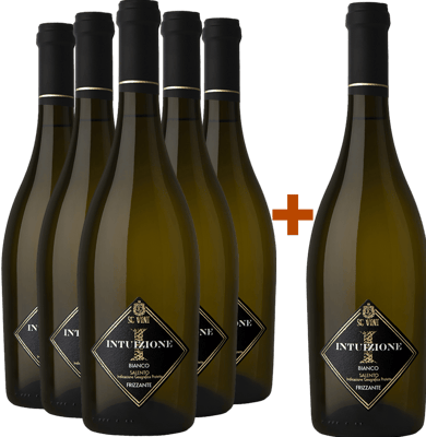 5+1 Paket Intuizione Bianco Frizzante Salento IGP