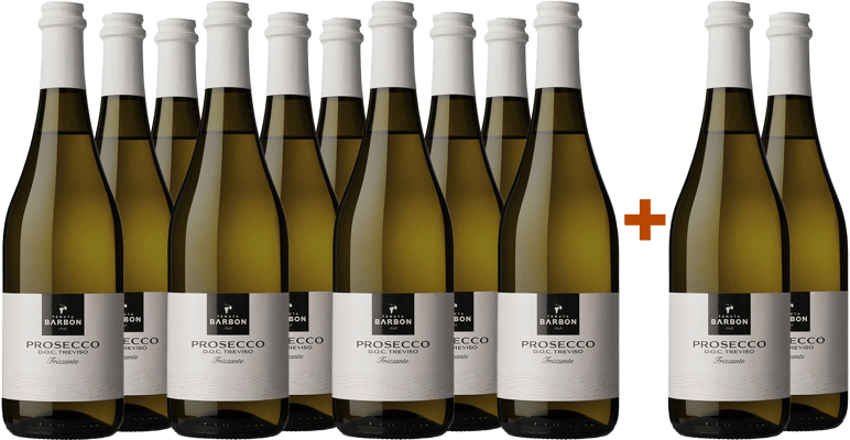 10+2 Paket Prosecco Treviso DOC