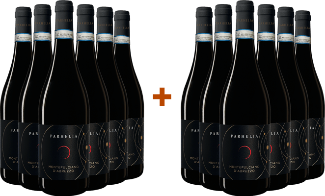 6+6 Paket Parhelia Montepulciano d'Abruzzo DOC