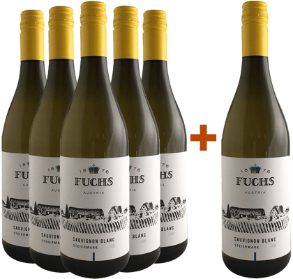 5+1 Paket Steiermark Sauvignon Blanc trocken