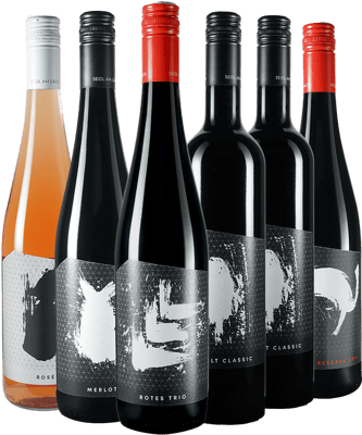 Rotes Paket trocken