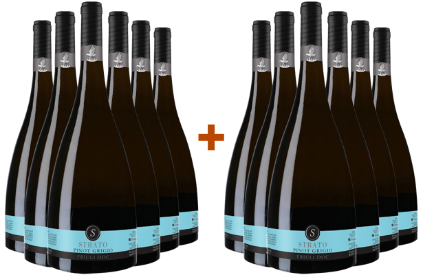 6+6 Paket Strato Pinot Grigio Friuli DOC