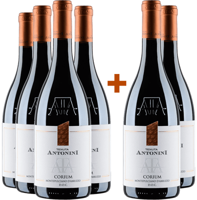 4+2 Paket Corium Montepulciano d'Abruzzo DOC 4+2 Paket Corium Montepulciano d'Abruzzo DOC