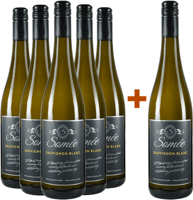 5+1 Paket Somée Sauvignon Blanc alkoholfreier Wein