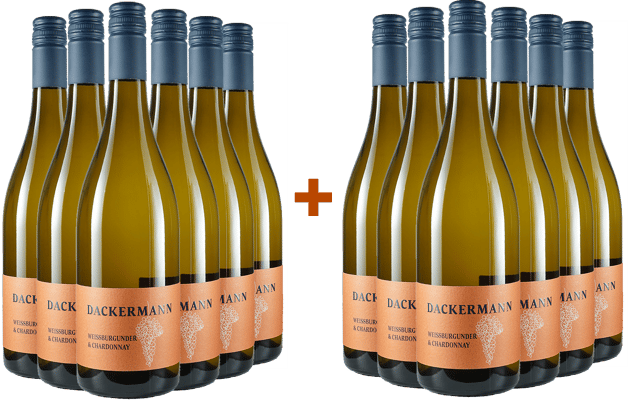 6+6 Paket Weißburgunder & Chardonnay Gutswein