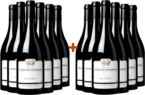 6+6 Clos du Blason Rouge Malepère AOP BIO