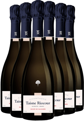 Valentinstag-Paket Rosé de saignée Champagne AOP