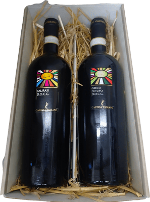 Cassetta in Cartone Taurasi DOCG - Greco di Tufo DOCG