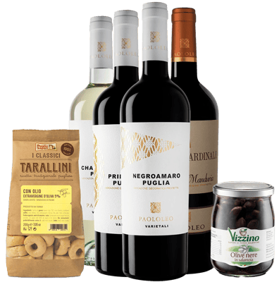 Cantine Paololeo Box Degustazione "Tradizioni pugliesi" Cantine Paololeo Box Degustazione "Tradizioni pugliesi"