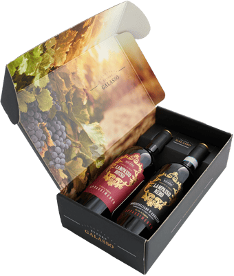Lampasso Montepulciano DOC Geschenk-Paket