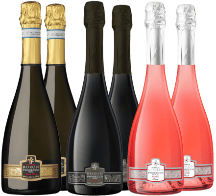 Boron Prosecco DOC Kennenlern-Paket