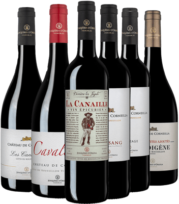 Rotweinpaket Jonquères d'Oriola Vignobles